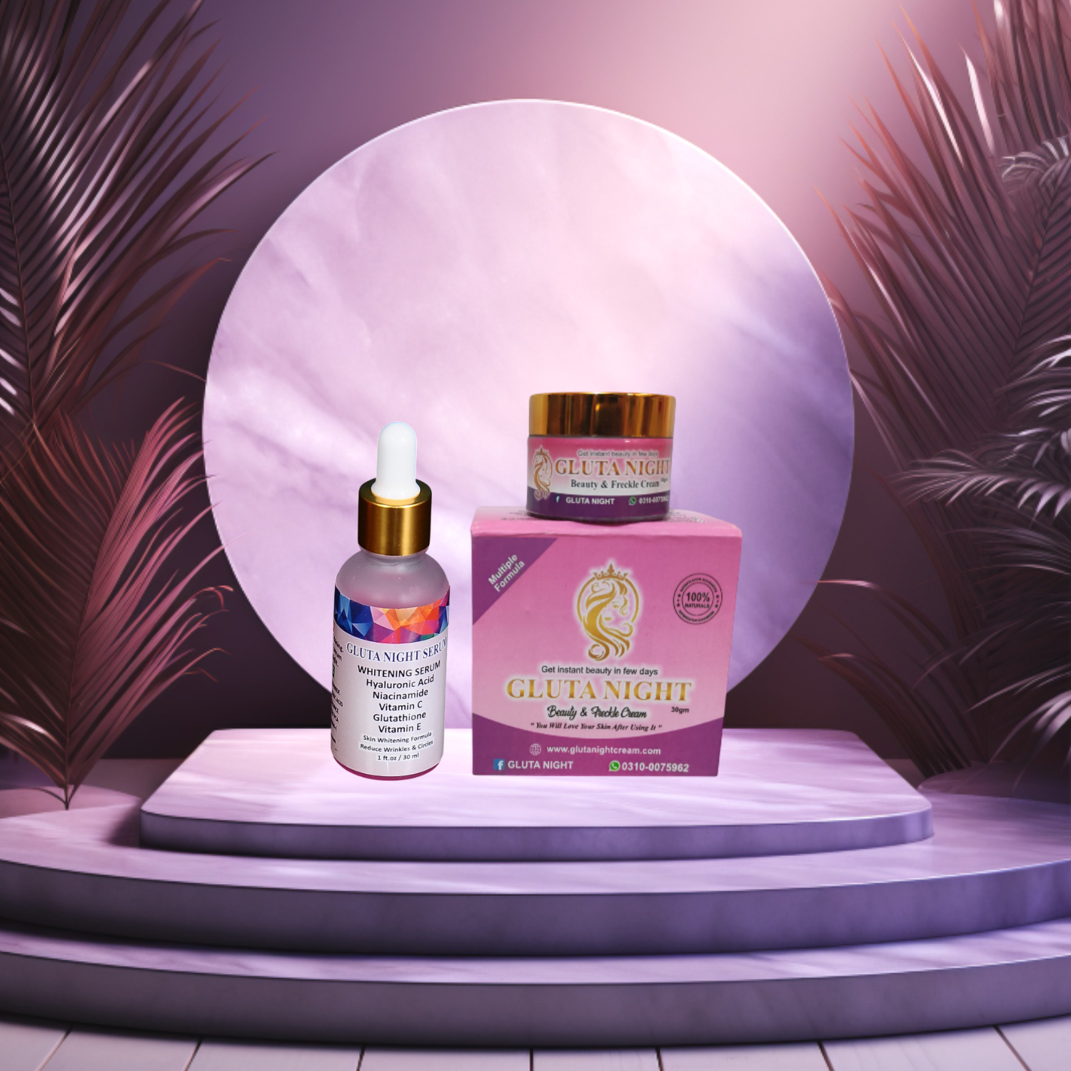 Glow Serum & Brightening Cream